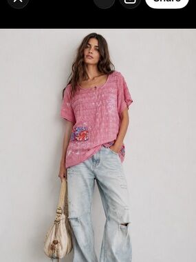 CRAM oversized soft blouse